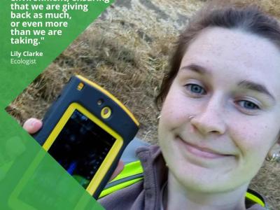 Meet Lily, our newest Ecologist