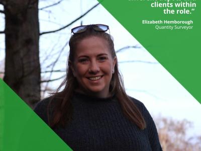 Meet Elizabeth, one of our talented Quantity Surveyors