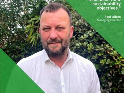Meet Paul Wilson, our new Chevron Green Services and Chevron Green Consultancy Managing Director
