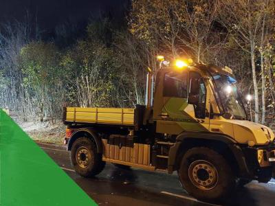 Say Hello to our Unimog, the most versatile piece of equipment in our fleet 