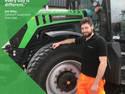 Meet Jim, our newly promoted Contract Supervisor in the East