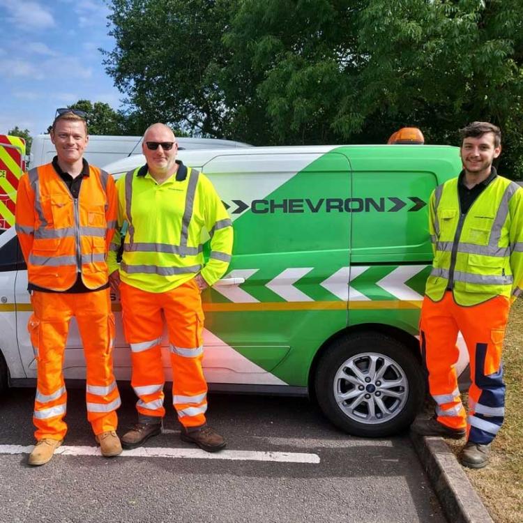 Chevron Green Services joins National Highways’ litter pick blitz