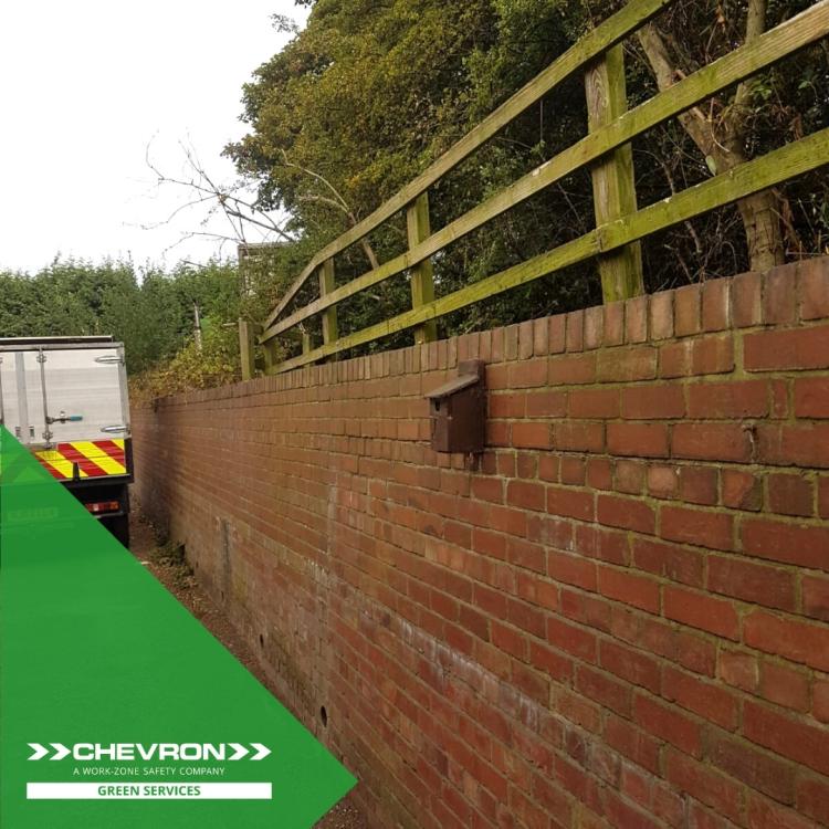 Removing overhanging trees for local residents in Yorkshire