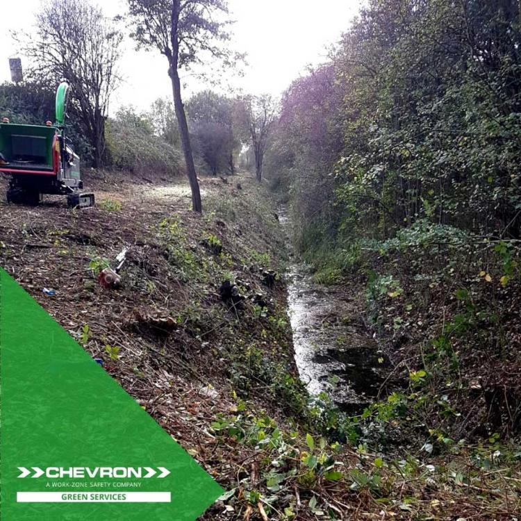 Drainage ditch de-vegetation keeps roads flowing and biodiversity supported