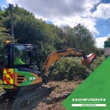 Ditch clearance provides inspection access and ecological benefits