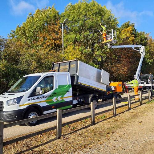 Chevron Green Services supports local pets charity with tree and hedge maintenance 