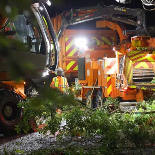 Mechanised arb works provides quicker, safer and more carbon efficient works