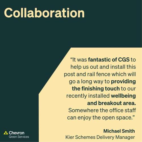CGS collaborate with Kier to support their employee wellbeing area
